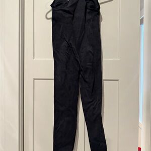 Fenty Women's Black Ribbed Jumpsuit